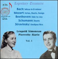 Lopold Simoneau & Pierrette Alarie, Vol. 1 - Bernard Cottret (vocals); Catharina Delfosse (soprano); Eugenia Zareska (vocals); Georges Abdoun (vocals);...