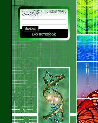 Lab Notebook: For Biology Laboratory Research or College (101 NON DUPLICATE pages in a large softback; it is from our Science range) - Smart Bookx