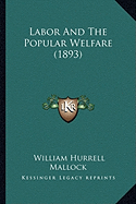 Labor And The Popular Welfare (1893)