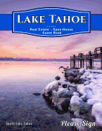 Lake Tahoe Real Estate Open House Guest Book: Spaces for Guests
