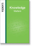 LAMDA Knowledge Matters: An Essential Reference Guide for Teachers and Students of Speech and Drama - Hamerton, Greg (Editor)