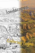 Landscape Coloring Pages: Beautiful Landscapes Coloring Pages, Book, Sheets, Drawings