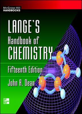 Lange's Handbook of Chemistry - Dean, John A