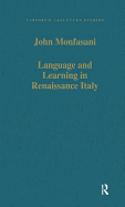 Language and Learning in Renaissance Italy: Selected Articles