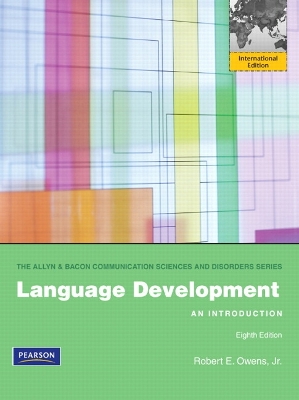 Language Development: An Introduction: International Edition - Owens, Robert E.