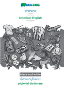 Laotian (in lao script) - American English, visual dictionary, BW: BABADADA Laotian (in lao script) - US English, visual dictionary, BW