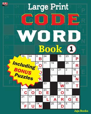 Large Print Code Word Book 1 - Jaja Books