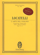 L'Arte del Violino Op. 3, Nos. 1-4: Concertos for Violin Study Score