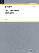 Last Letter Home: Solo Version for Baritone and Piano