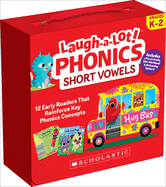 Laugh-A-Lot Phonics: Short Vowels (Parent Pack): 12 Engaging Books That Teach Key Decoding Skills to Help New Readers Soar