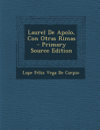 Laurel de Apolo, Con Otras Rimas
