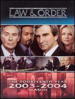 Law & Order: The Fourteenth Year, 2003-2004 Season [3 Discs]