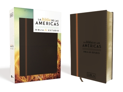 Lbla, Biblia de Estudio, Leathersoft, Caf - La Biblia de Las Amricas Lbla