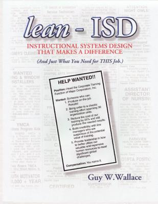 lean-ISD: Instructional Systems Design That Makes A Difference - Wallace, Guy W