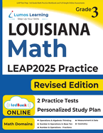 Leap Test Prep: 3rd Grade Math Practice Workbook and Full-Length Online Assessments: Leap Study Guide