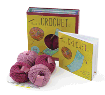 Learn to Crochet Kit: Creative Craft Kit, Includes Hook and Yarn for Practice and for Making Your First Scarf