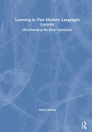 Learning to Plan Modern Languages Lessons: Understanding the Basic Ingredients