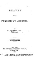 Leaves from a Physician's Journal