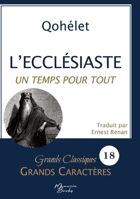 L'Eccl?siaste en grands caract?res: Police Arial 18 facile ? lire - Haddad, Jean-David