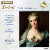 LeClair: Violin Sonatas, Vol. 1 - Lars Ulrik Mortensen (harpsichord); Simon Standage (violin)