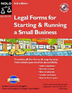Legal Forms for Starting & Running a Small Business "With CD" - Steingold, Fred