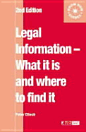 Legal Information: What it is and Where to Find it