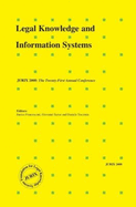 Legal Knowledge and Information Systems: Jurix 2008: The Twentieth - Francesconi, Enrico
