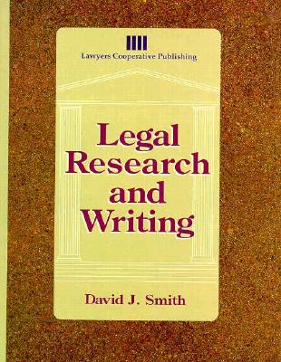 Legal Research & Writing - Smith, David, and Smith, J D