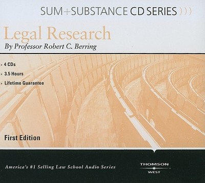 Legal Research - Berring, Robert C