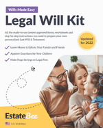 Legal Will Kit: Make Your Own Last Will & Testament in Minutes....