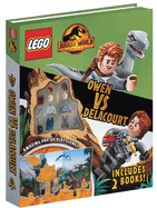 LEGO Jurassic WorldTM: Owen vs Delacourt (Includes Owen and Delacourt LEGO minifigures, pop-up play scenes and 2 books)