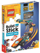 LEGO Build and Stick: Custom Cars (Includes LEGO pieces, book and over 260 stickers)