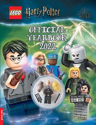 LEGO Harry PotterTM: Official Yearbook 2022 (with Lucius Malfoy minifigure) - Buster Books, and LEGO
