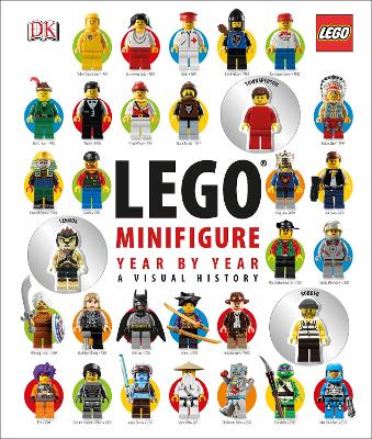 LEGO Minifigure Year by Year A Visual History: With 3 Minifigures - DK, and Farshtey, Gregory, and Lipkowitz, Daniel