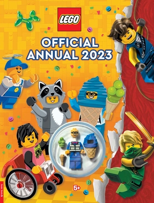 LEGO Official Annual 2023 (with Ice Cream crook LEGO minifigure) - LEGO, and Buster Books