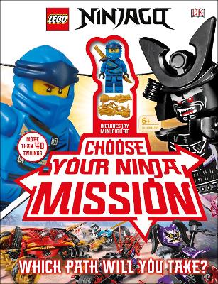 LEGO NINJAGO Choose Your Ninja Mission: With NINJAGO Jay minifigure - Hugo, Simon