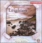 Leighton: Symphony No. 1; Piano Concerto No. 3 'Concerto estivo'