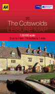 Leisure Map the Cotswolds (Aa Leisure Maps)