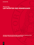 Leitwrter Des Minnesangs