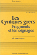 Les Cyniques Grecs: Fragments Et T?moignages
