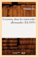 L'Escrime Dans Les Universits Allemandes (d.1895)