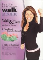 Leslie Sansone: Walk at Home - Walk & Firm with Interval Training [With 2 Toning Bands]