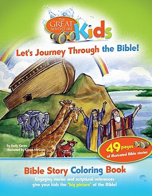 Let's Journey Through the Bible: Bible Story Coloring Book - Cavins, Emily