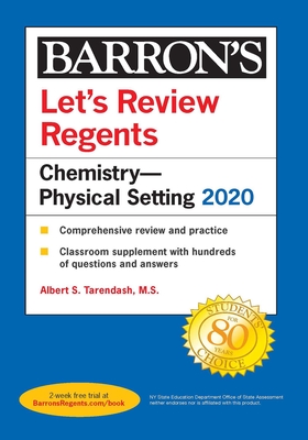 Let's Review Regents: Chemistry--Physical Setting 2020 - Tarendash, Albert S