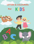 Letters & Colouring for Kids: Alphabet & Pictures