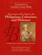 Letters of St. Paul to the Philippians, Colossians, and Philemon