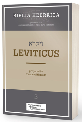 Leviticus (Softcover) - Society, German Bible