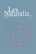 Lex Naturalis Volume 4: A Journal of Natural Law