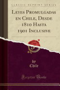 Leyes Promulgadas En Chile, Desde 1810 Hasta 1901 Inclusive (Classic Reprint)