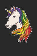 Lgbt Unicorn: Journal, College Ruled Lined Paper, 120 Pages, 6 X 9